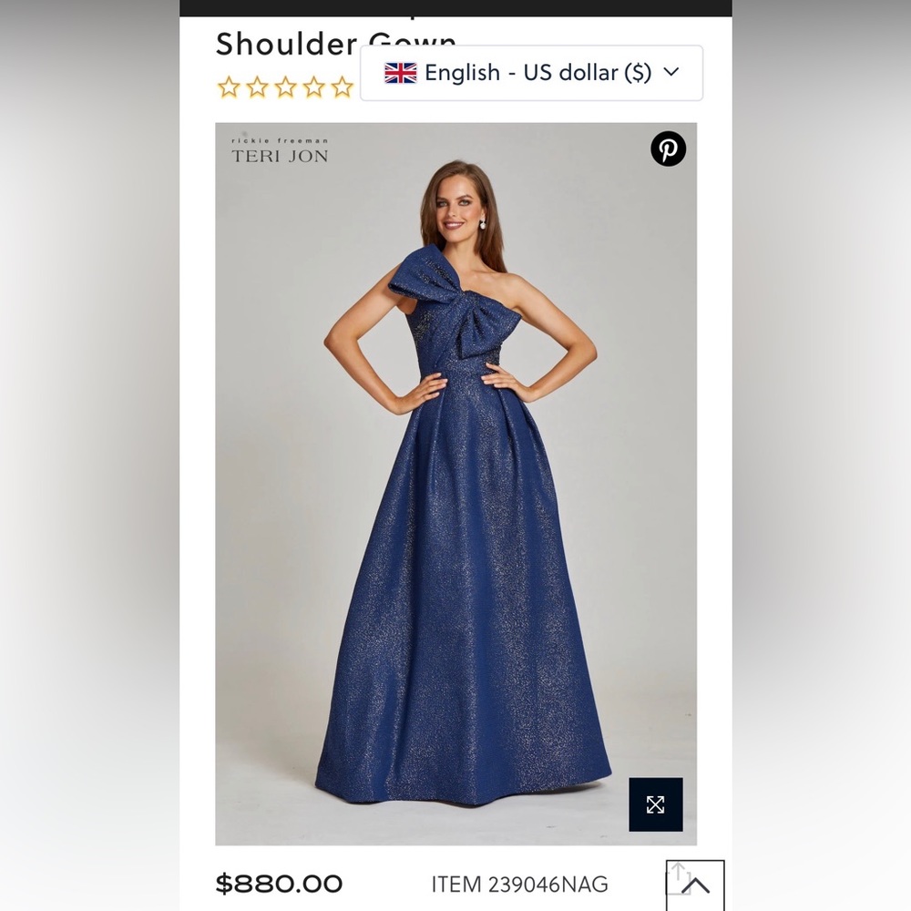 Teri John size 10 bow dress mother of the bride!